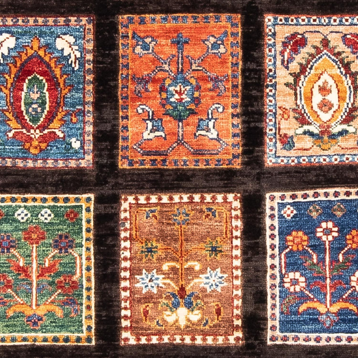 Runner Ziegler Carpet - 197 x 73 cm - mörkbrun