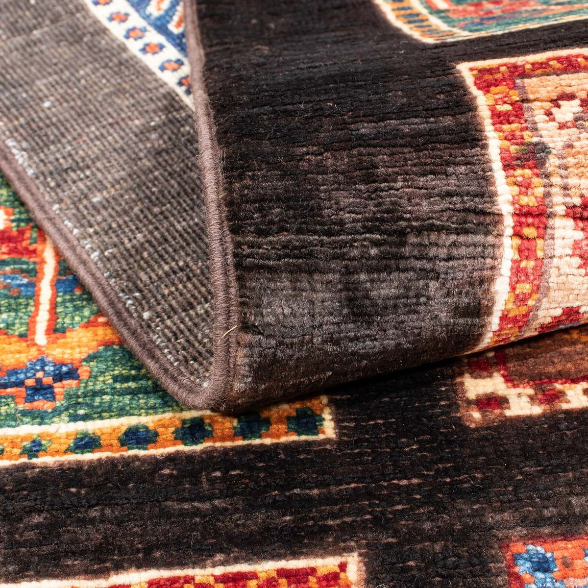 Runner Ziegler Carpet - 197 x 73 cm - mörkbrun