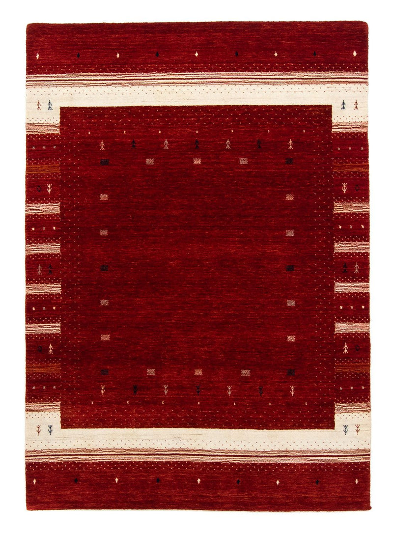 Gabbeh-matta - Loribaft Persian - 203 x 141 cm - röd