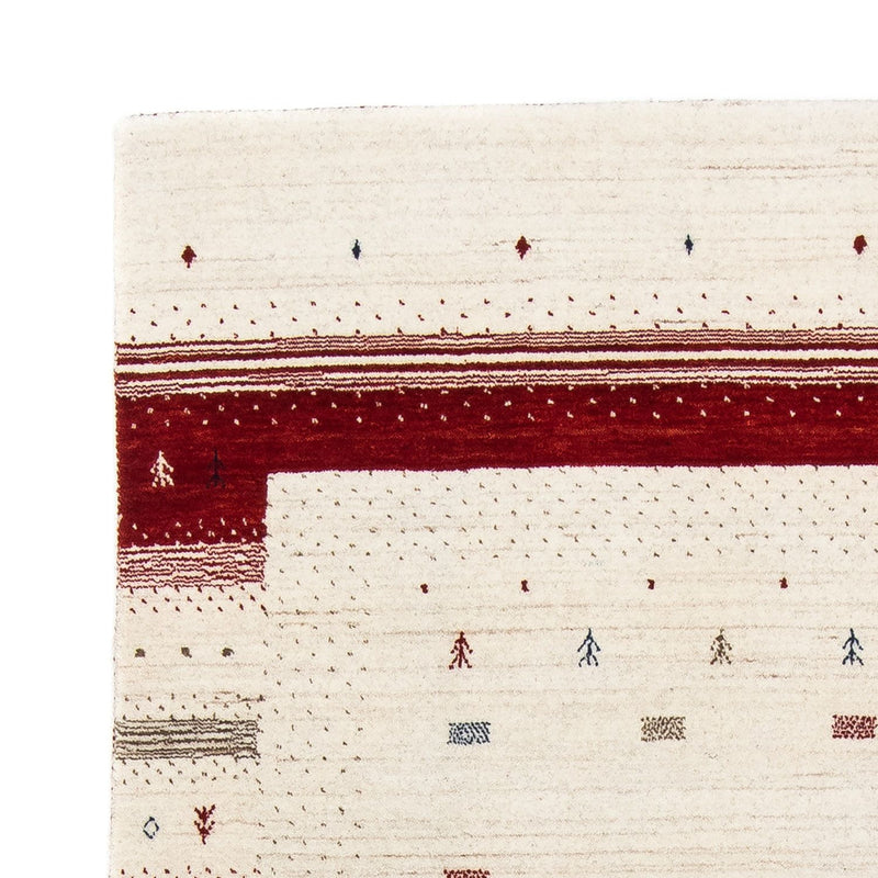 Gabbeh-matta - Loribaft Persian - 198 x 140 cm - beige