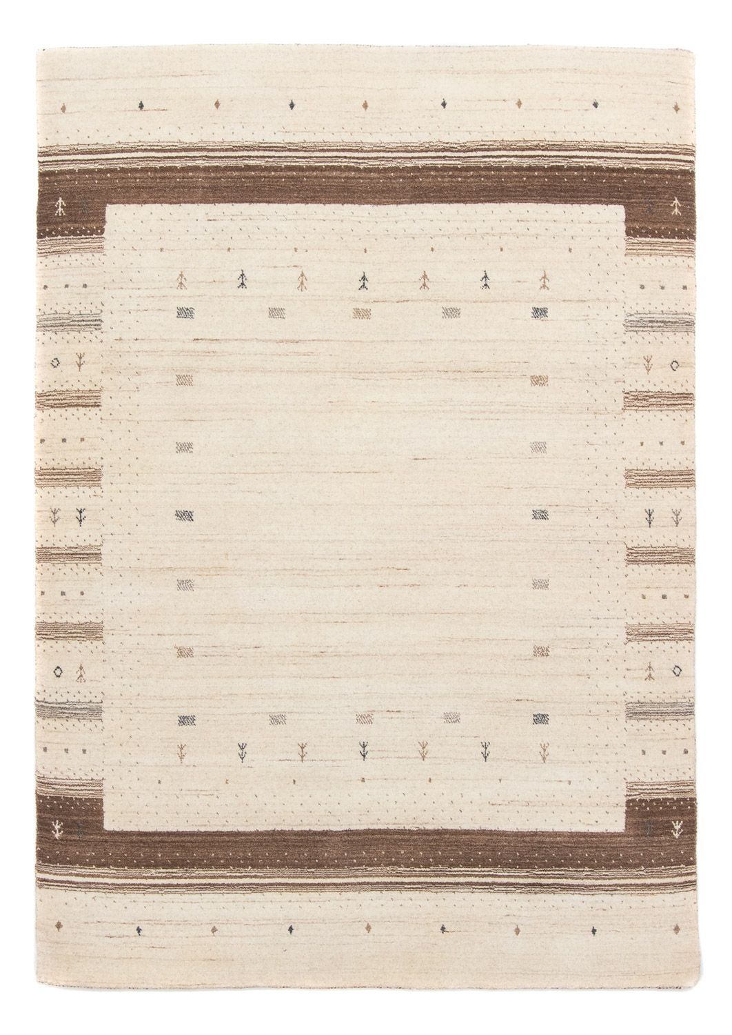 Gabbeh-matta - Loribaft Persian - 200 x 142 cm - beige