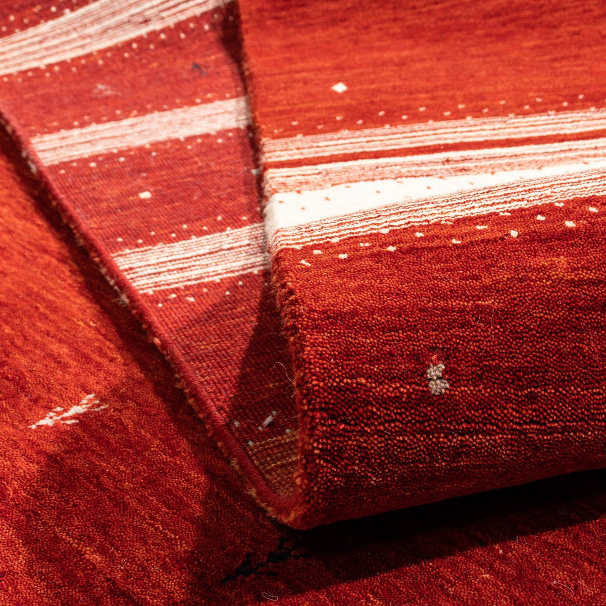 Gabbeh-matta - Loribaft Persian - 303 x 203 cm - röd