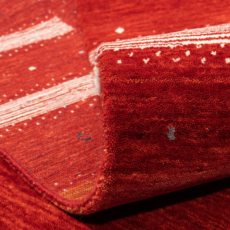 Gabbeh-matta - Loribaft Persian - 303 x 207 cm - röd