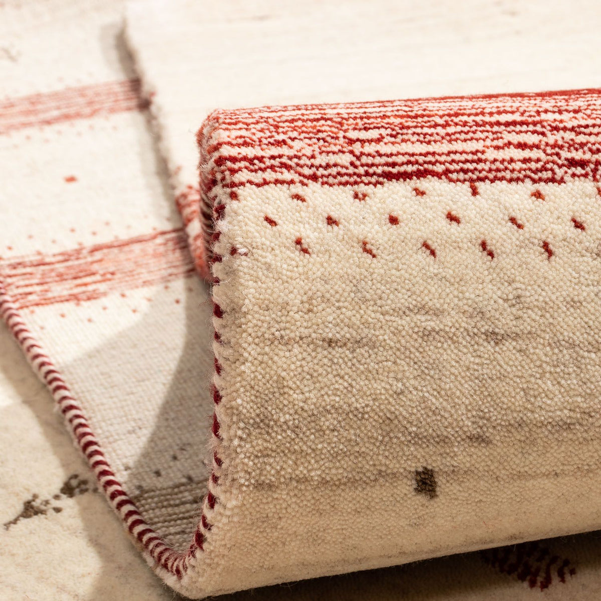 Gabbeh-matta - Loribaft Persian - 304 x 207 cm - beige