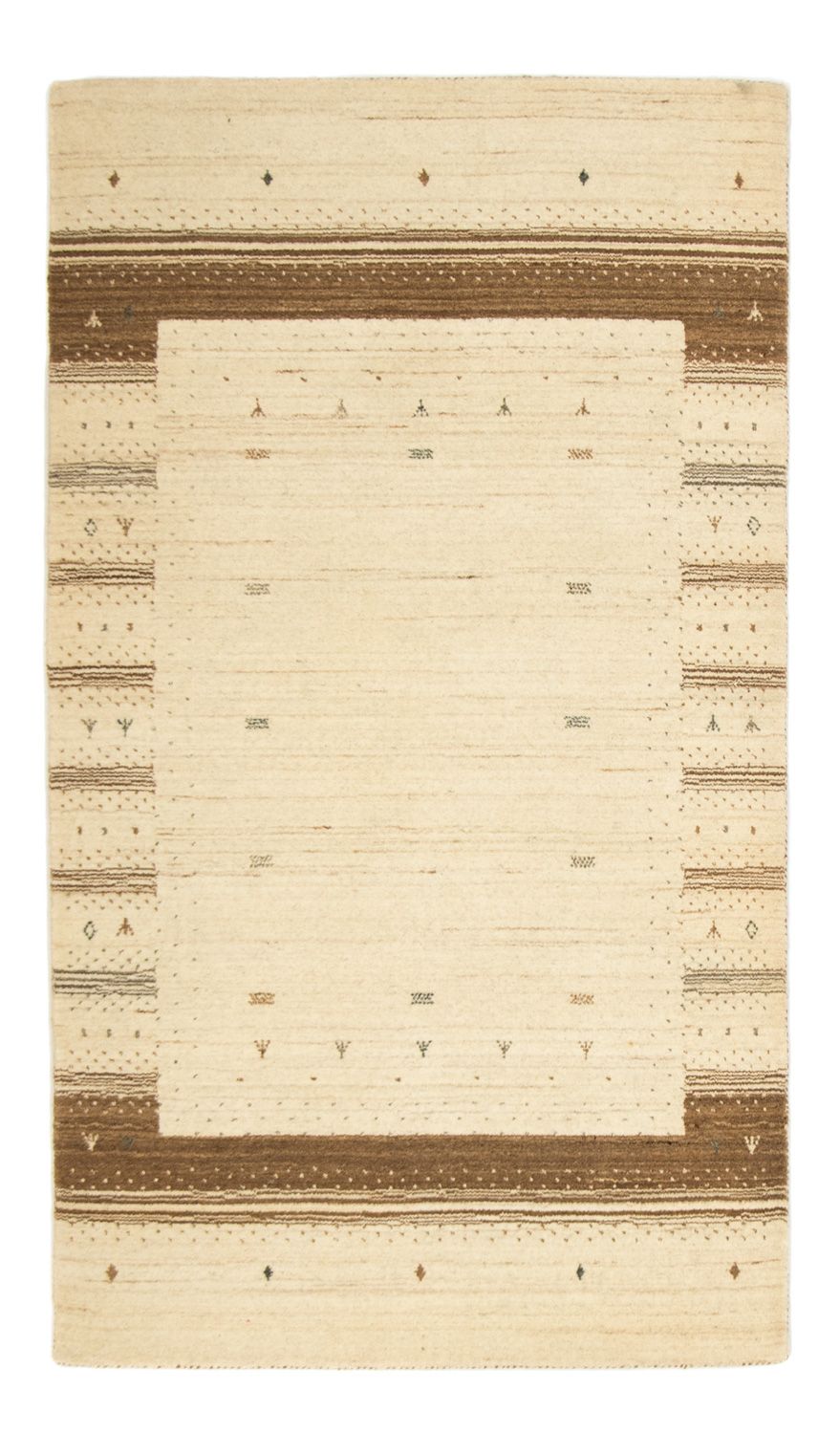 Gabbeh-matta - Loribaft Persian - 160 x 93 cm - beige