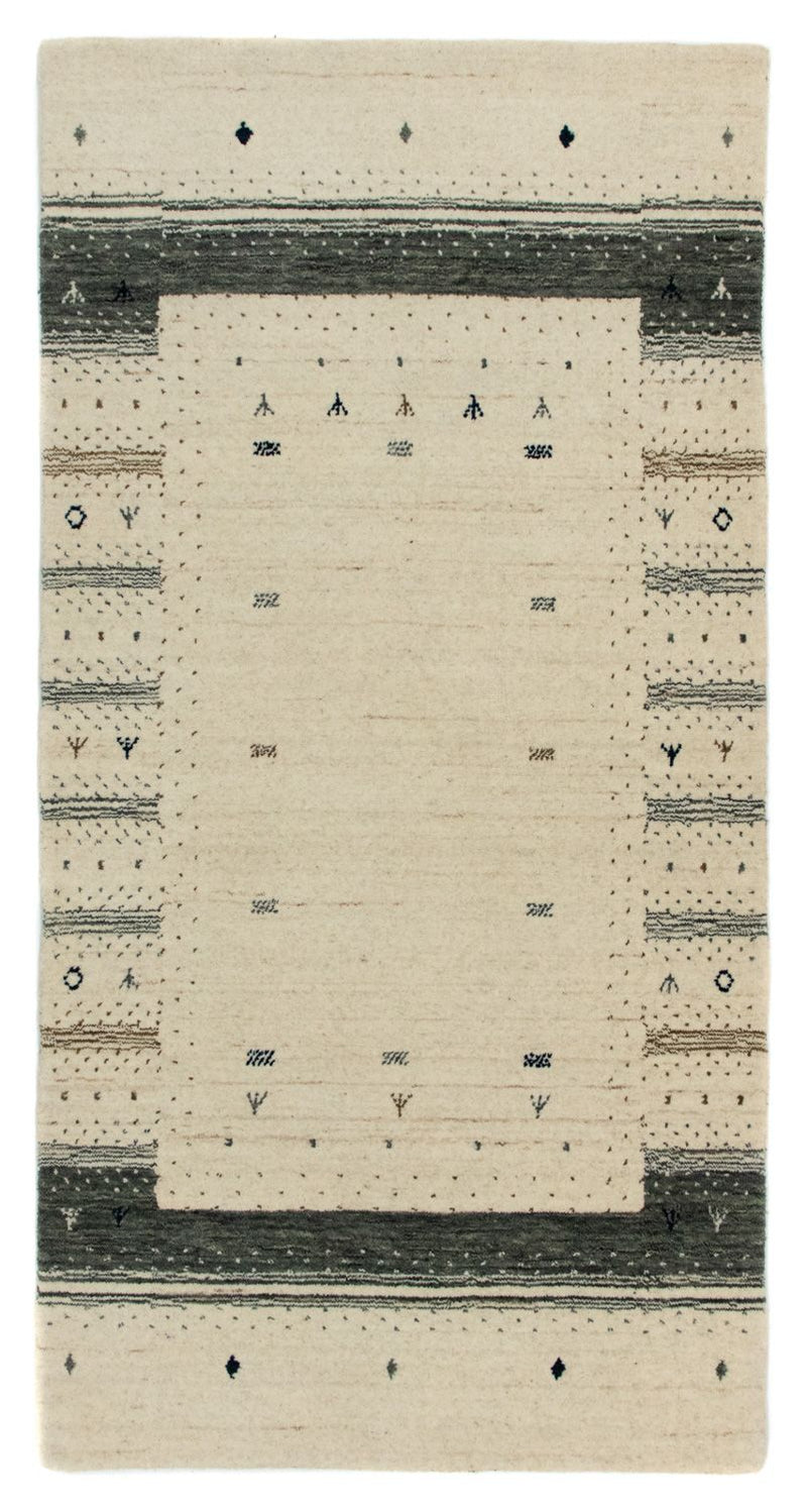 Gabbeh-matta - Loribaft Persian - 146 x 72 cm - beige