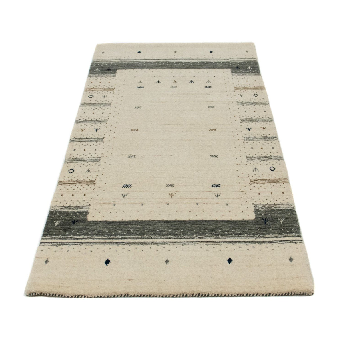 Gabbeh-matta - Loribaft Persian - 146 x 72 cm - beige
