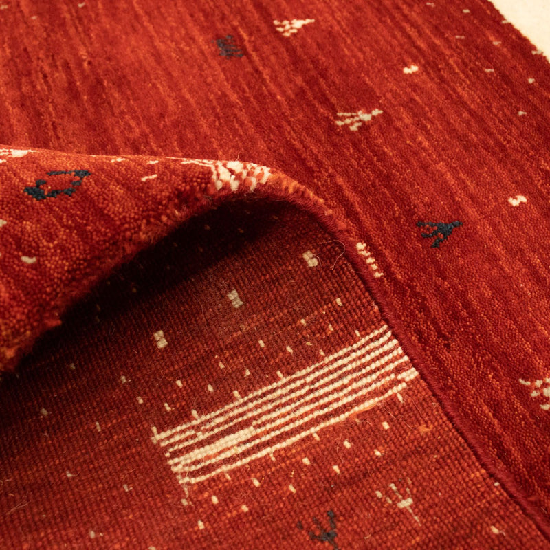 Gabbeh-matta - Loribaft Persian - 162 x 94 cm - röd