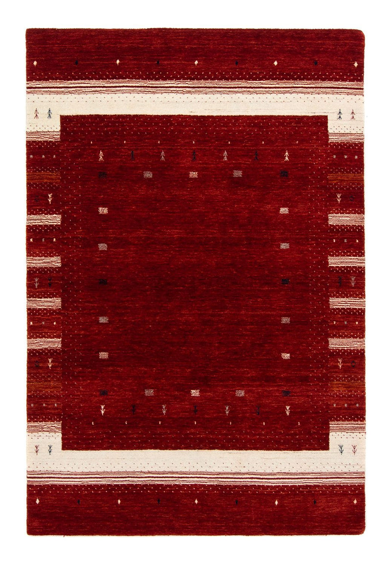 Gabbeh-matta - Loribaft Persian - 204 x 140 cm - röd