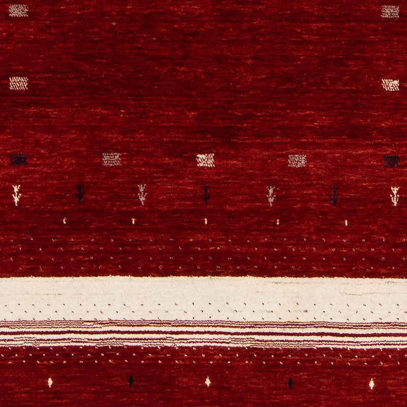 Gabbeh-matta - Loribaft Persian - 204 x 140 cm - röd