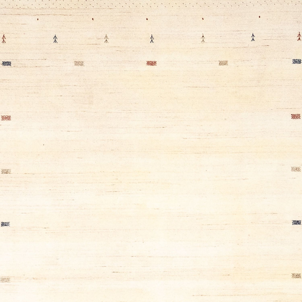 Gabbeh-matta - Loribaft Persian - 346 x 254 cm - beige