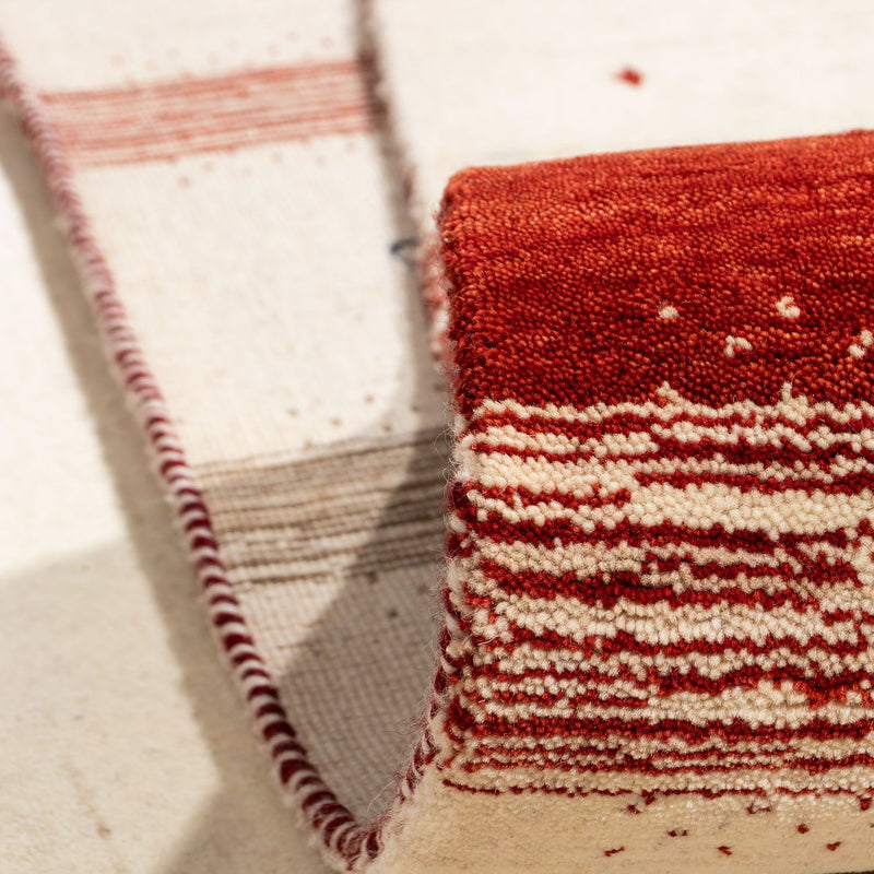 Gabbeh-matta - Loribaft Persian - 346 x 254 cm - beige