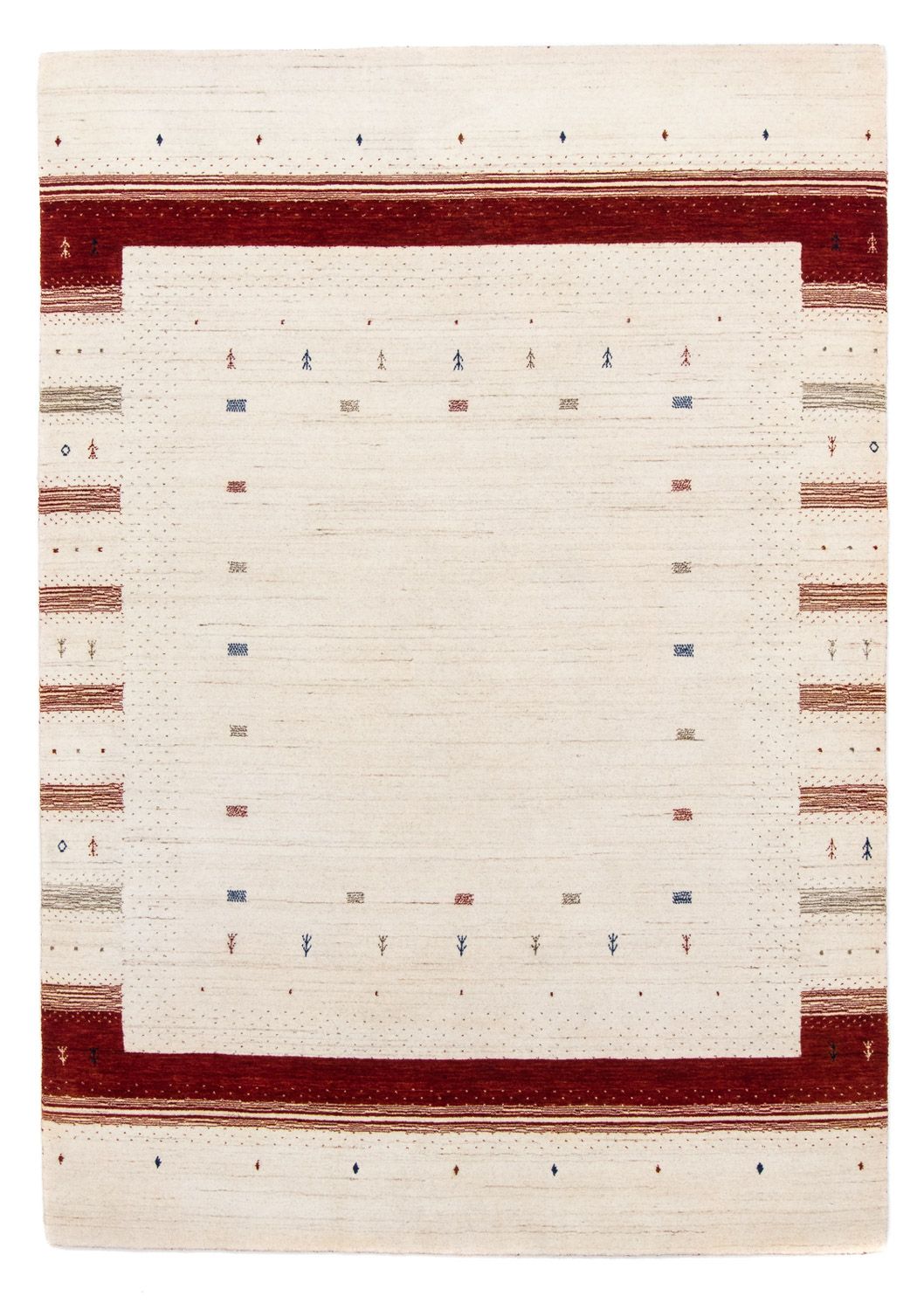 Gabbeh-matta - Loribaft Persian - 245 x 170 cm - beige