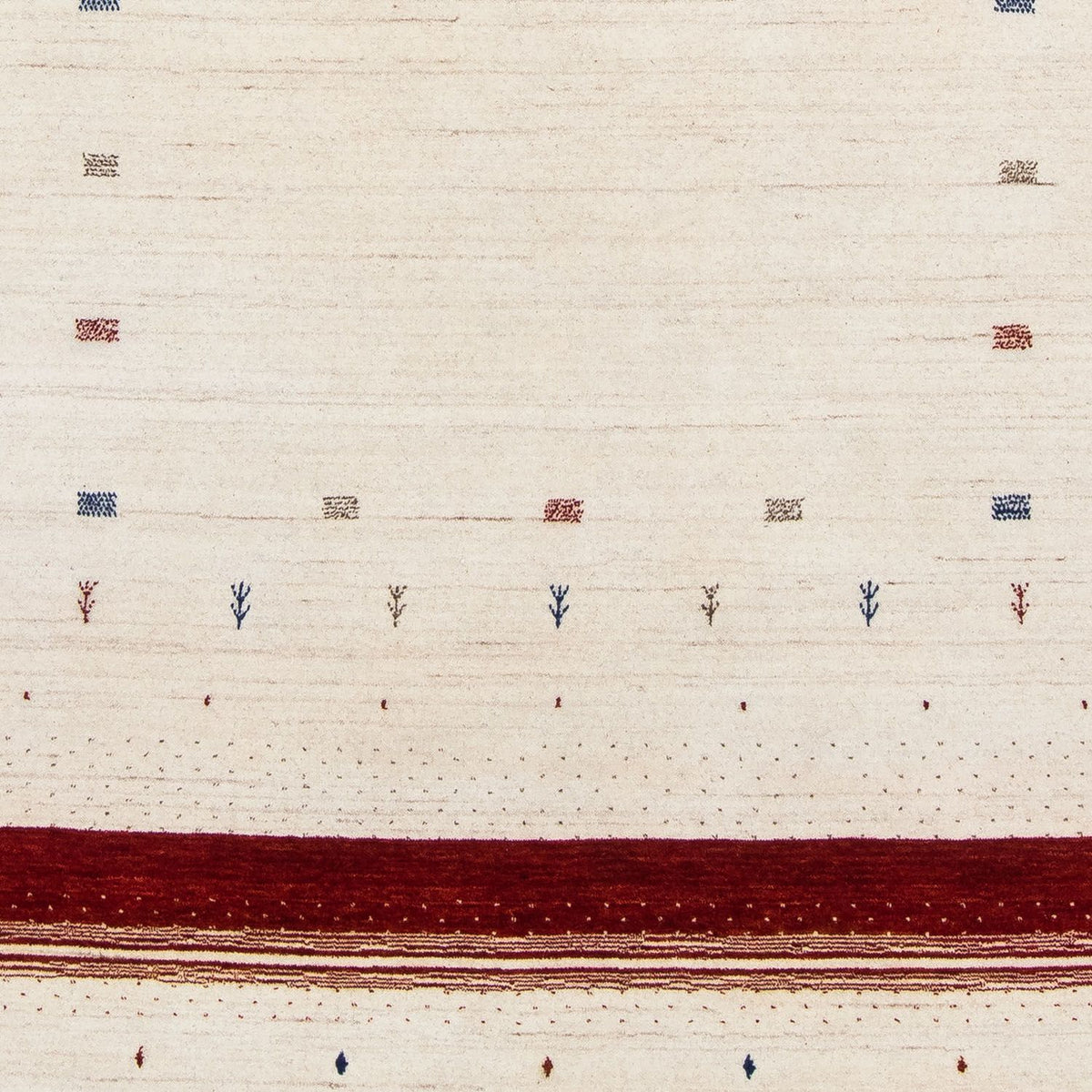 Gabbeh-matta - Loribaft Persian - 245 x 170 cm - beige