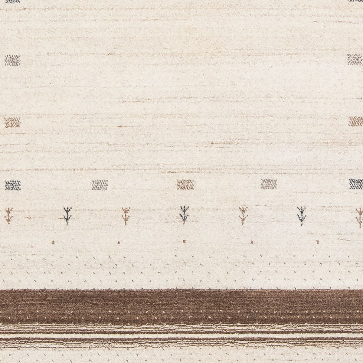 Gabbeh-matta - Loribaft Persian - 200 x 145 cm - beige