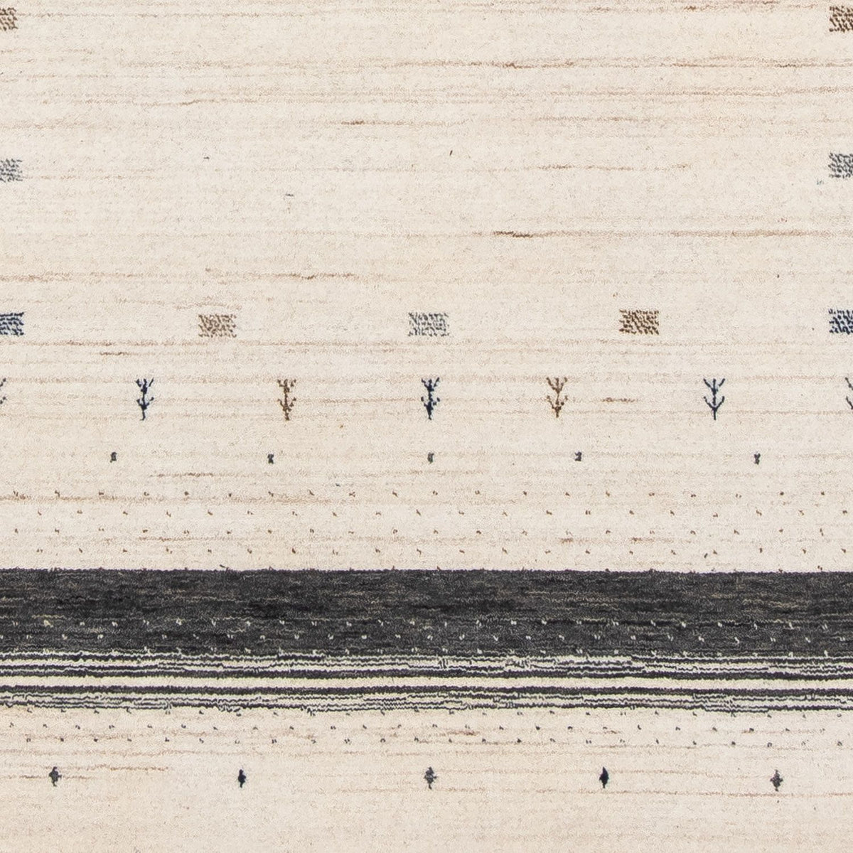 Gabbeh-matta - Loribaft Persian - 200 x 145 cm - beige