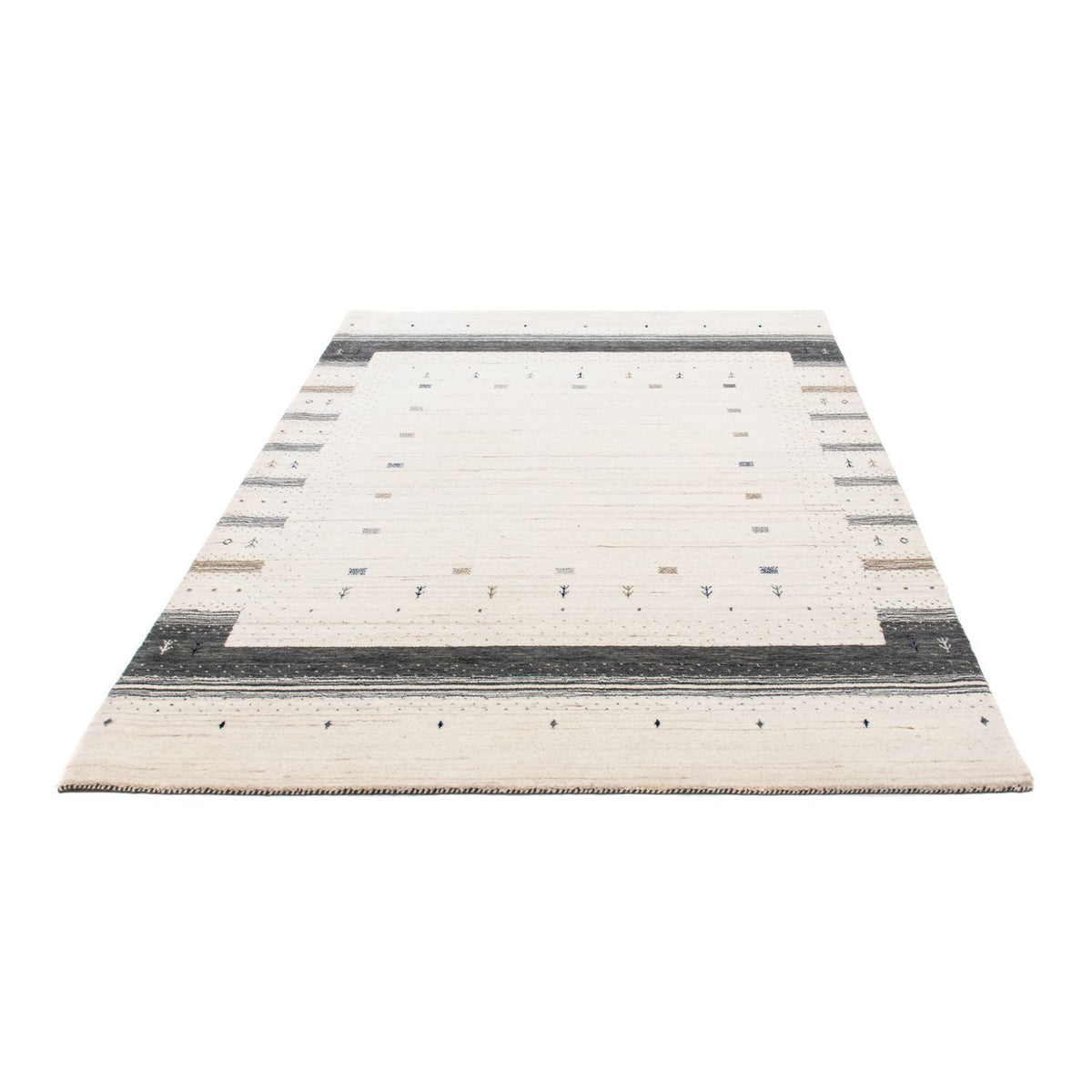 Gabbeh-matta - Loribaft Persian - 200 x 145 cm - beige