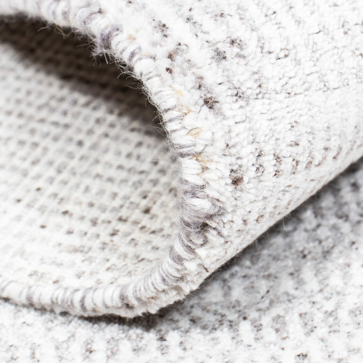 Designermatta - 202 x 143 cm - silver