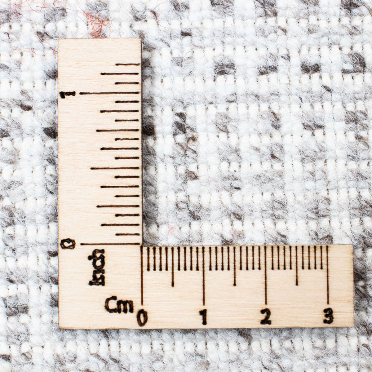 Designermatta - 243 x 177 cm - silver