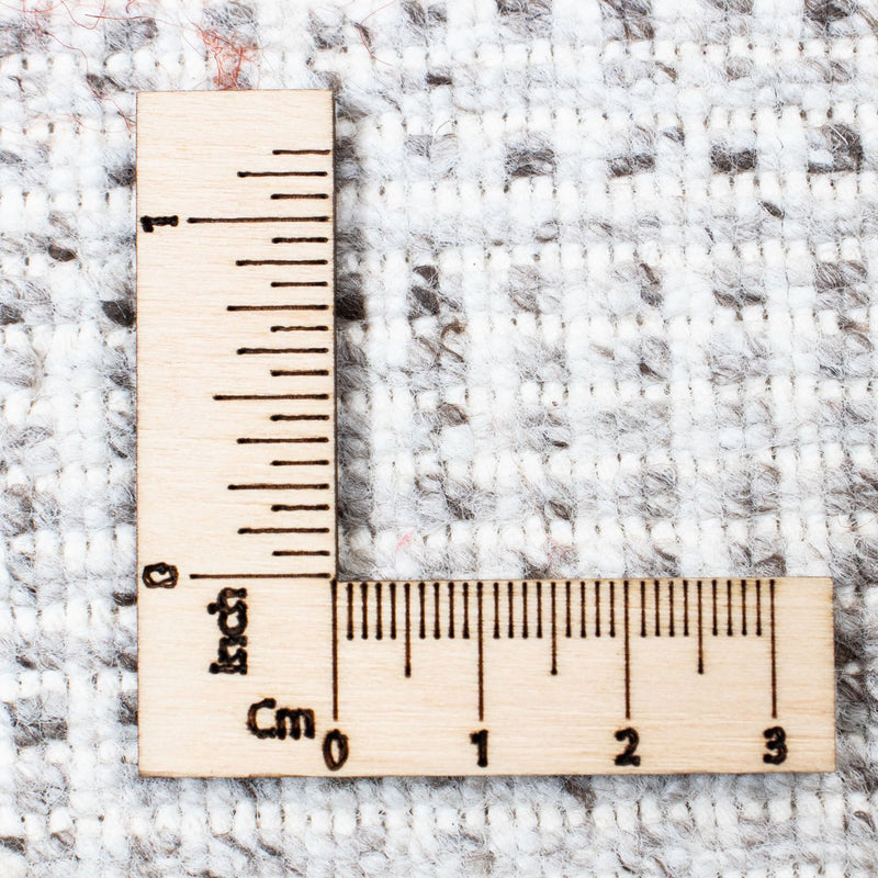 Designermatta - 243 x 177 cm - silver