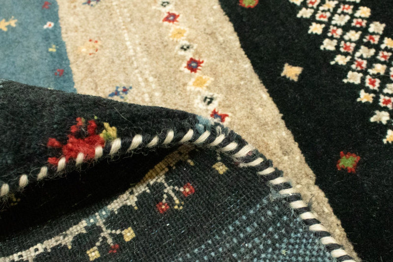 Gabbeh-matta - Loribaft Persian - 243 x 169 cm - flerfärgad