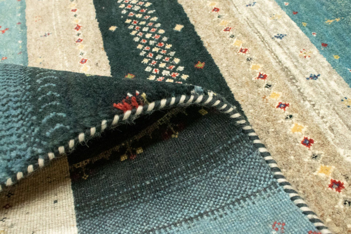 Gabbeh-matta - Loribaft Persian - 237 x 163 cm - flerfärgad