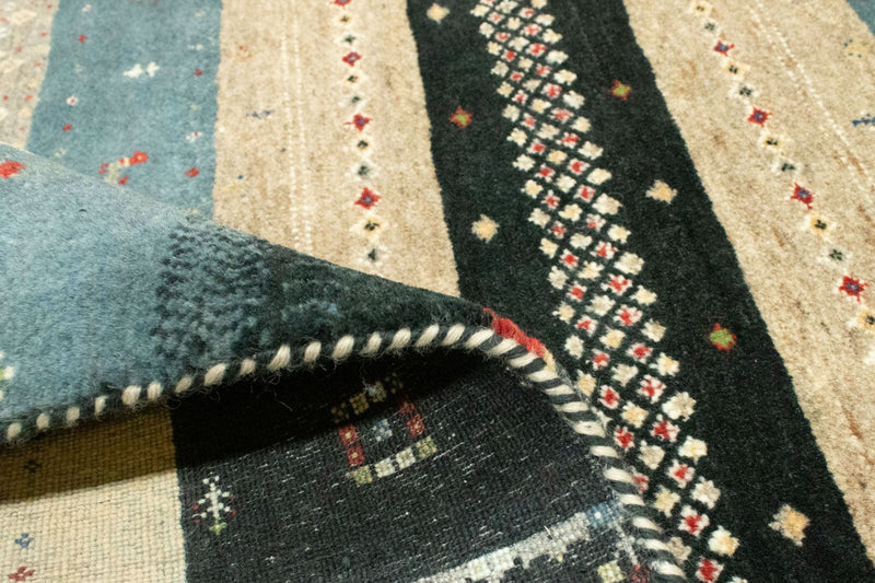 Gabbeh-matta - Loribaft Persian - 242 x 169 cm - flerfärgad