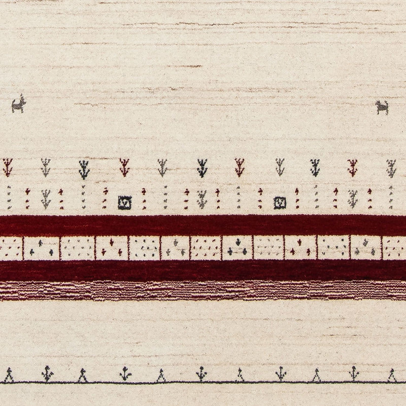 Gabbeh-matta - Loribaft Persian - 200 x 138 cm - beige