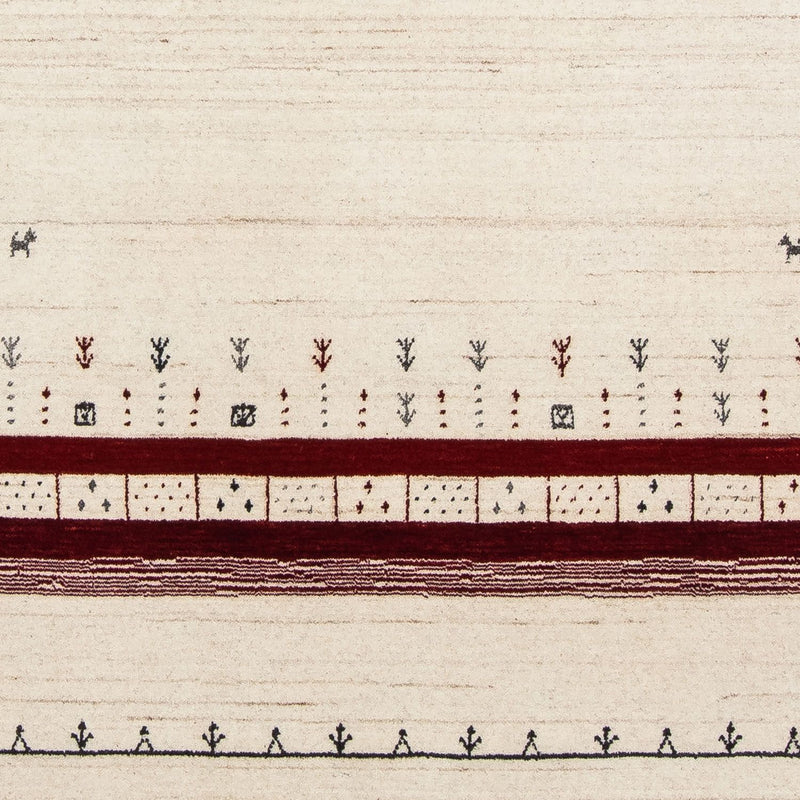 Gabbeh-matta - Loribaft Persian - 200 x 140 cm - beige