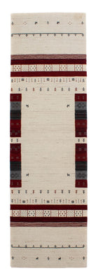 Runner Gabbeh-matta - Loribaft Persian - 298 x 80 cm - beige
