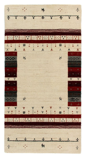 Gabbeh-matta - Loribaft Persian - 141 x 70 cm - beige