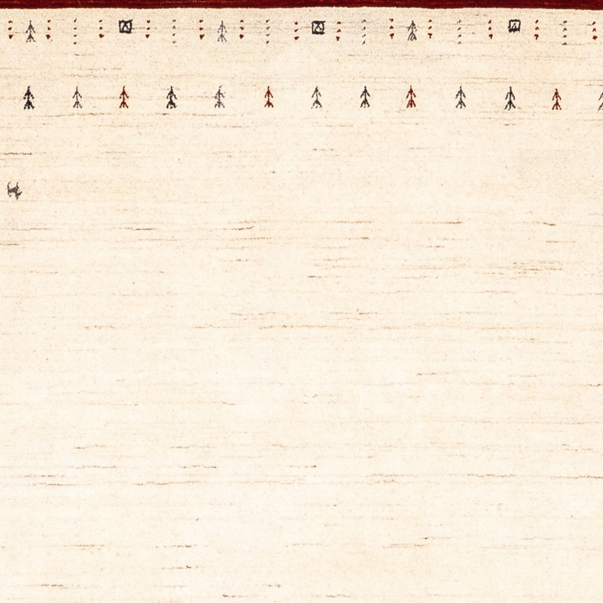 Gabbeh-matta - Loribaft Persian - 298 x 200 cm - beige