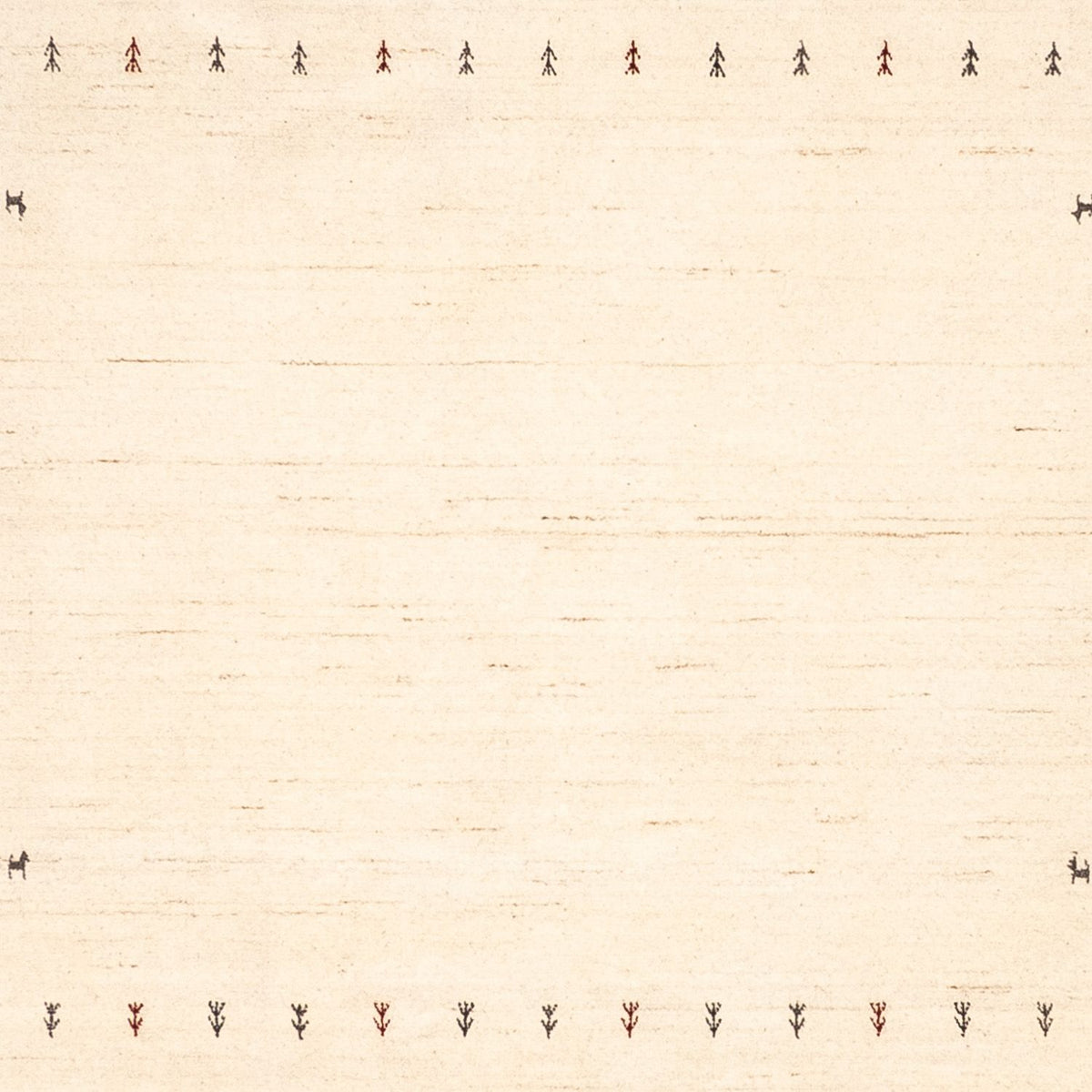 Gabbeh-matta - Loribaft Persian - 298 x 201 cm - beige