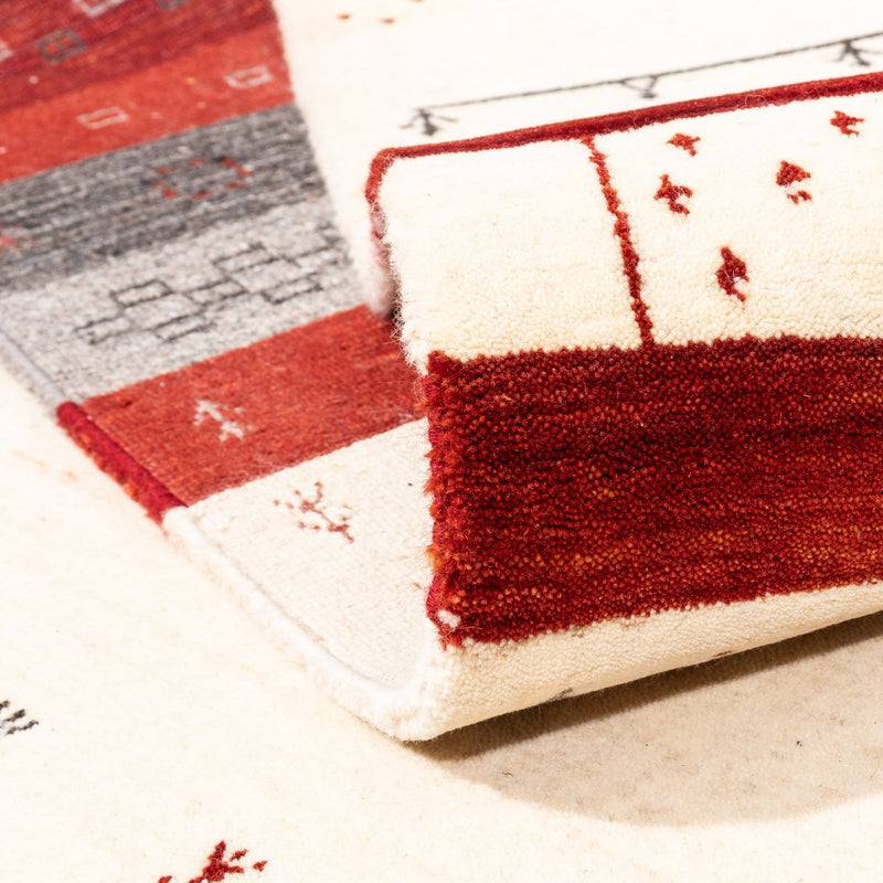 Gabbeh-matta - Loribaft Persian - 298 x 201 cm - beige