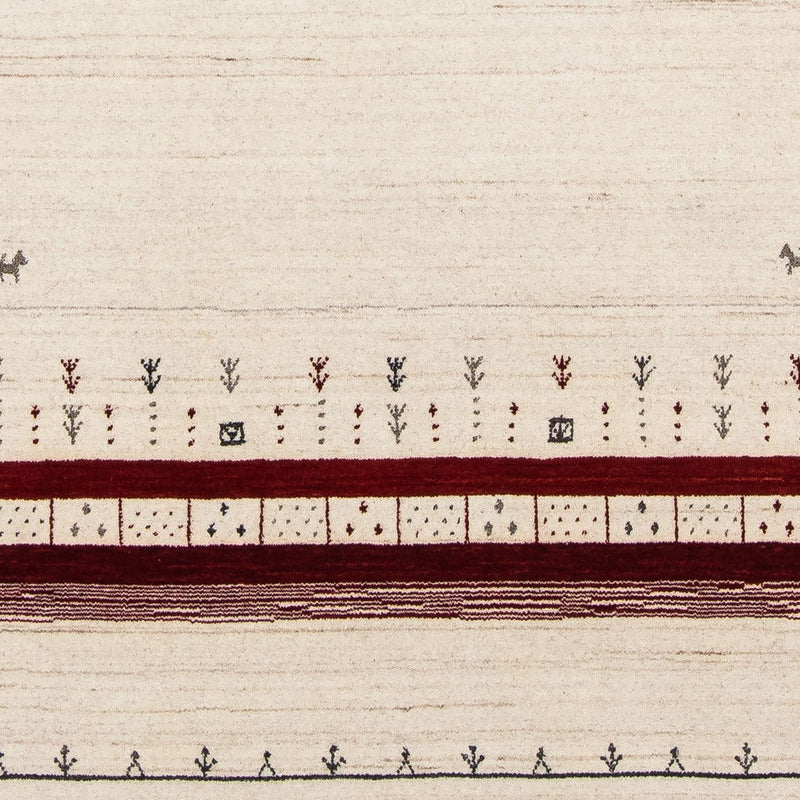 Gabbeh-matta - Loribaft Persian - 200 x 143 cm - beige