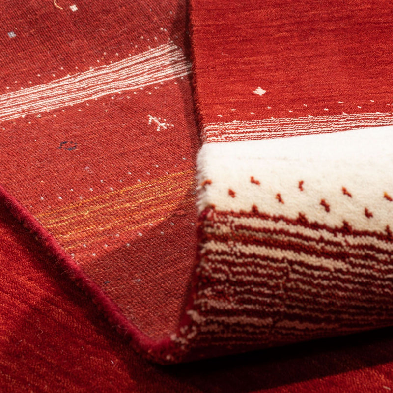 Gabbeh-matta - Loribaft Persian - 350 x 247 cm - röd