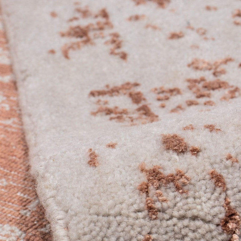 Designermatta - 247 x 168 cm - ljusbrun