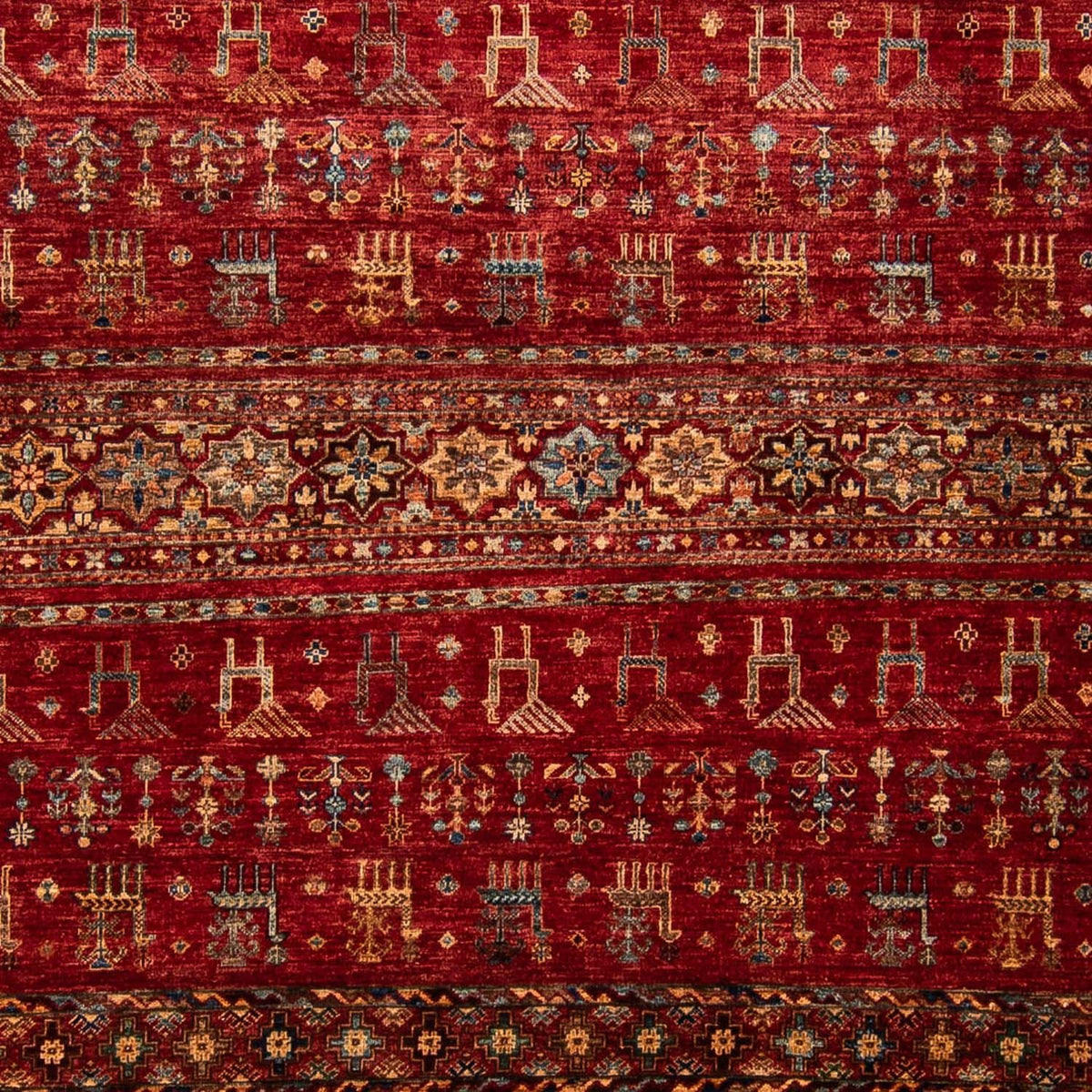Ziegler Carpet - 303 x 245 cm - mörkröd