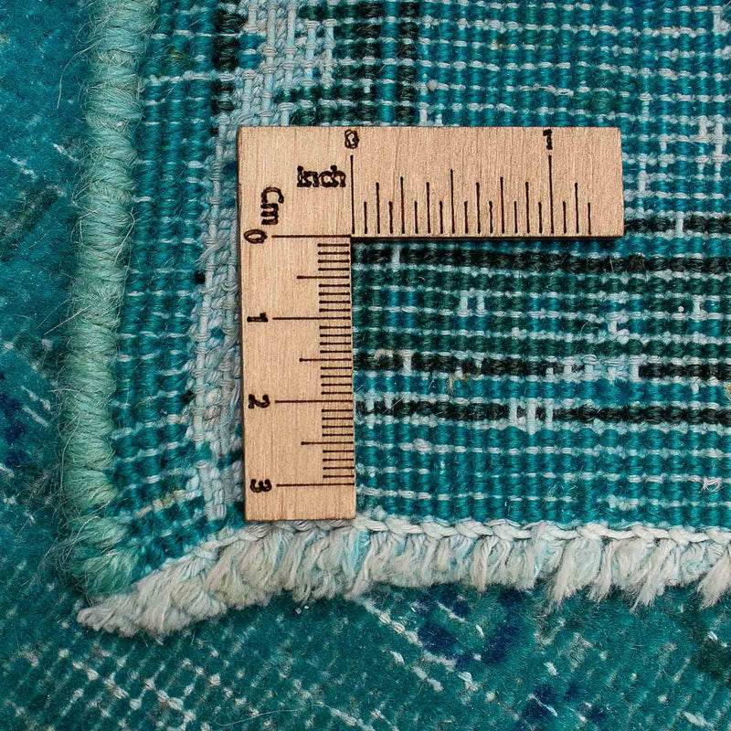 Vintage matta - 395 x 295 cm - blå