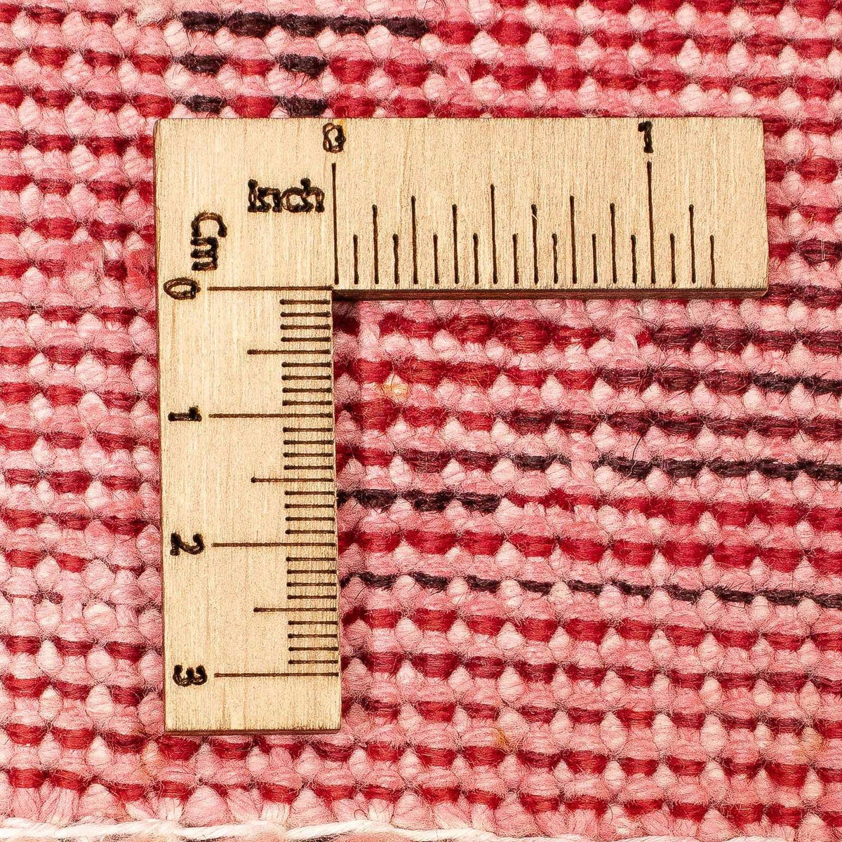 Vintage matta - 383 x 285 cm - mörkröd