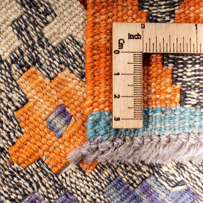 Kelim Carpet - orientalisk matta - 349 x 257 cm - flerfärgad