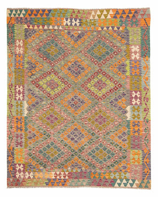 Kelim Carpet - Splash - 241 x 202 cm - flerfärgad