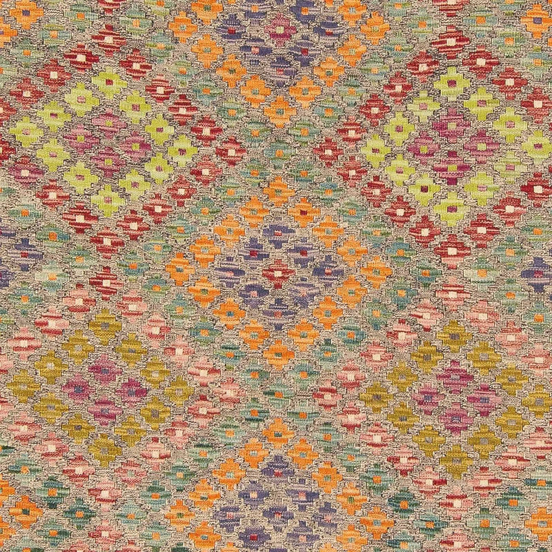 Kelim Carpet - Splash - 241 x 202 cm - flerfärgad