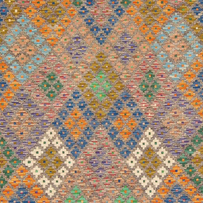 Kelim Carpet - Splash - 290 x 202 cm - flerfärgad