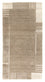 Nepal mattan - 140 x 70 cm - beige
