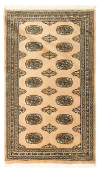 Afghansk matta - Bukhara - 130 x 77 cm - beige