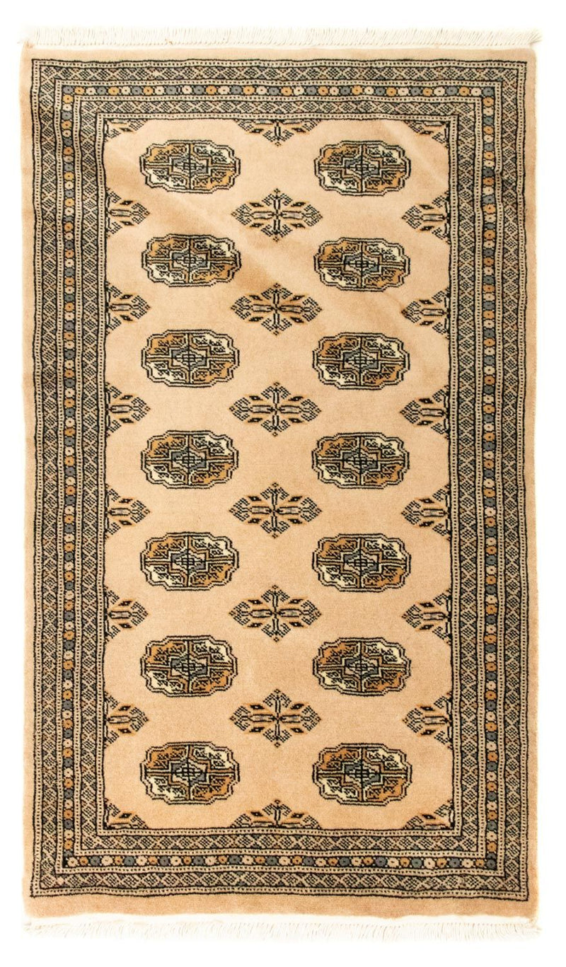 Afghansk matta - Bukhara - 130 x 77 cm - beige