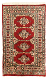 Afghansk matta - Bukhara - 127 x 77 cm - röd
