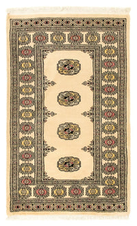 Afghansk matta - Bukhara - 126 x 78 cm - beige