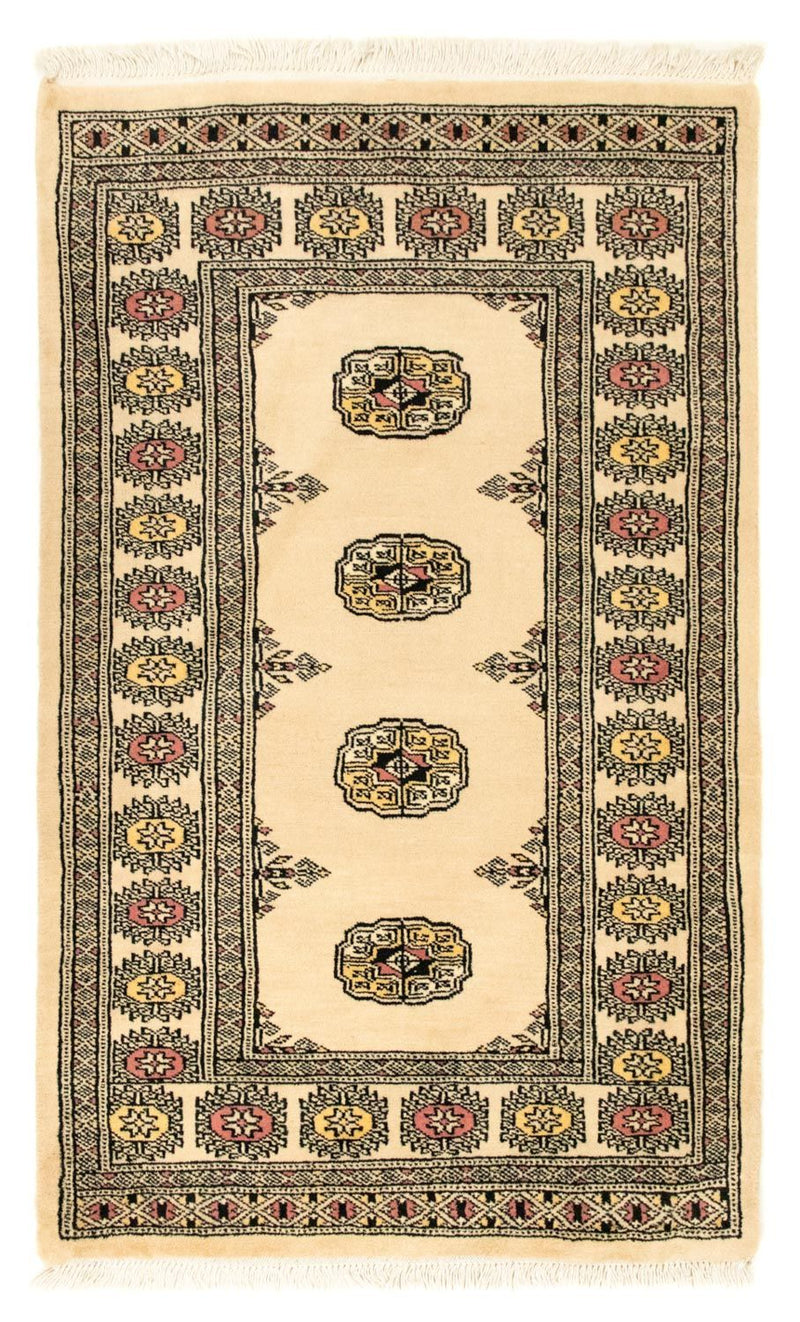 Afghansk matta - Bukhara - 126 x 78 cm - beige